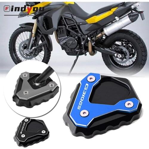 For BMW G310GS G310R 2017 2018 2019 Flash Deals Motorcycle CNC accessories Kickstand Extension Plate Foot Side Stand Enlarge pad
