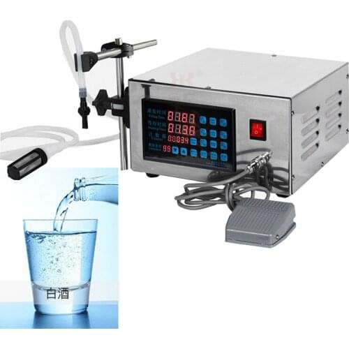 Electrical Liquid Filling Machine Water Electric Digital Filler Milk Vinegar Soy Sauce Beverage Filling Machine