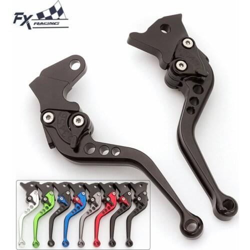 FX CNC Motorcycle Brake Clutch Lever Aluminum Adjustable For Yamaha YBR125 FAZER YBR 125 2007 - 2012 2008 2009 2010 2011 Lever