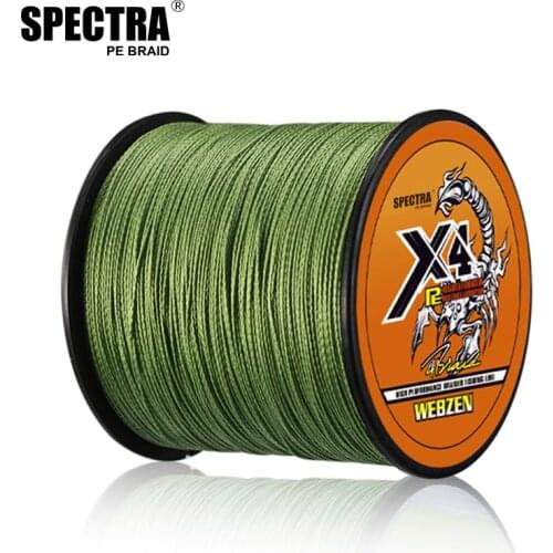 Fishing-Line Braided 500M 1000M Fishing Line 12-80LB Braided Line Smooth Multifilament PE Fishing Line for Saltwater Fishing