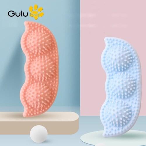 Soft Dog Chew Toy Rubber Pet Teeth Cleaning Chewers Food Treat Dispensing Puppy Small Dogs Supplies