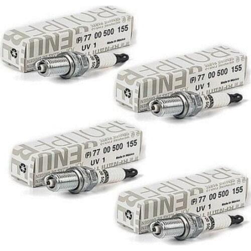 Mais Renault Megane Fluence Clio 2 3 Spark Plug Set 4 Pieces 7700500155 Free Fast Shipping From Turkey
