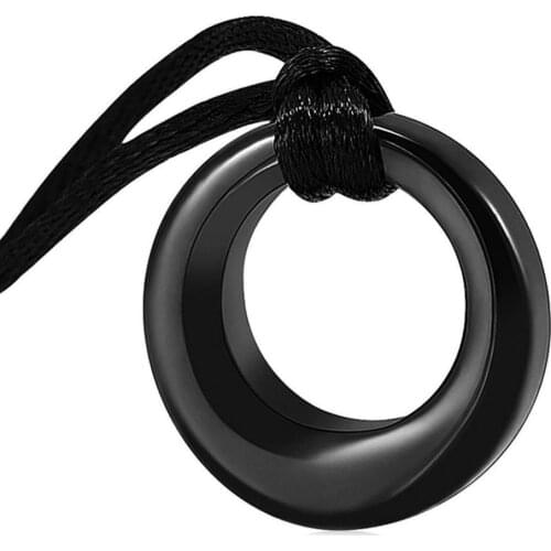 Not Fade Quality Stainless Steel Cremation Jewelry Urn Necklace for Ashes, Memory Circle of Life Eternity Memorial Pendant