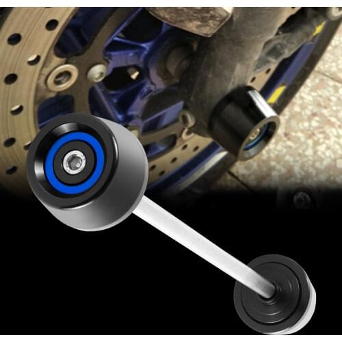 Motorcycle Front Axle Fork Crash Sliders Wheel Protector For Yamaha MT07 FZ07 XSR700 FZ1N FZ6N FZ800