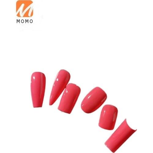 Ultra-Thin Seamless Grinding-Free Semi-Full Stickers C Radian Shaping Extended Printing Patch Nail Practice