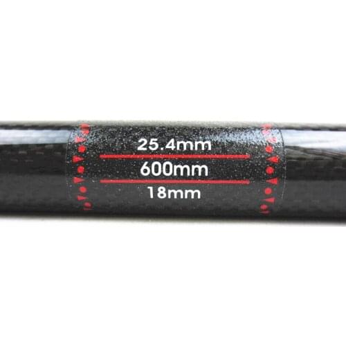 Full carbon fibre bike handlebar one shaped handlebar mountain road bike bicycle carbon fibre handlebar bike parts 25.4mm 3K