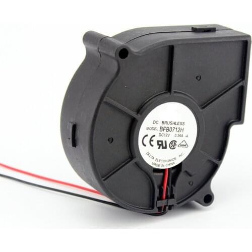 Original For BFB0712H 7530 DC 12V 0.36A projector blower centrifugal fan cooling fan 7CM fan