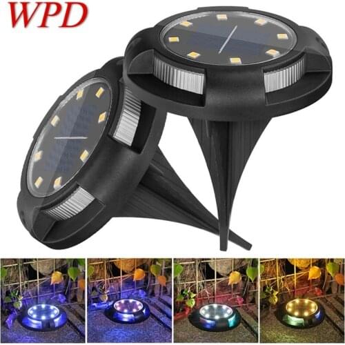 WPD Solar Underground Lights Outdoor Waterproof LED Garden Lawn Fixture Home Decorative For Stair Step Courtyard Garden Land