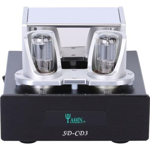 YAQIN SD-CD3 Stereo Audio 6N8P Signal Sound Effect Upgrade Hi-end Tube Buffer Processor for CD/DVD/DAC Player