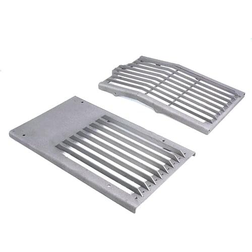 Metal Cabin Glass Safety Fence Protective Guard for 1/14 Carter C374F RC Excavator Truck DIY Modification Kits