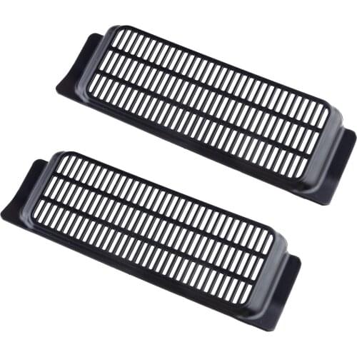 1 Pair Air-Flow Vent Protection Cover Trim Grille Cap Car Fit For Tesla Model 3 2017 2018 2019 2020