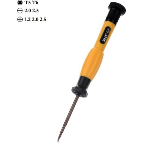 7pcs/ set) 1.2-2.5 Phillips Slotted Screwdriver T5 T6 Screwdriver Repair Tool Kit Screw Driver Cross Flat Torx Screwdrivers set