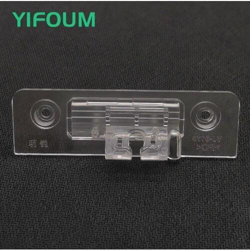 YIFOUM Car Rear View Camera Bracket License Plate Lights for Skoda Octavia 5 Octavia A5 2008 2009 2010 2011 2012 2013 2014 2015