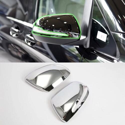 ABS car accessories Car body kits door mirror cover 2pcs For 2017 Mercedes-Benz V class
