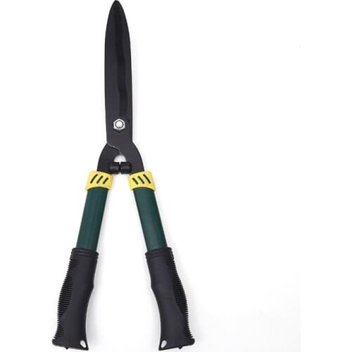 Anti-skid handle large garden tea scissors reinforced pruning shears of the household tallow shears large amount and