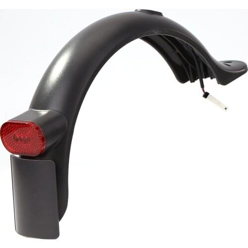 Electric Scooter Rear Mudguard Fender Mud Guard Brake Taillight Set for Xiaomi Scooter M365 Pro 2