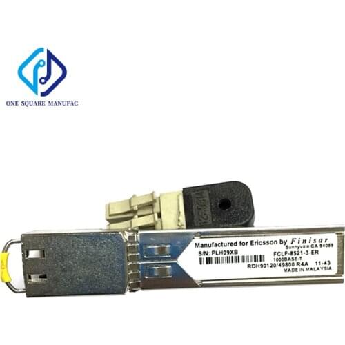 Finisar FCLF-8521-3-ER 1000BASE-T RDH90120/49800 R4A RJ45 Optical Fiber Transceiver