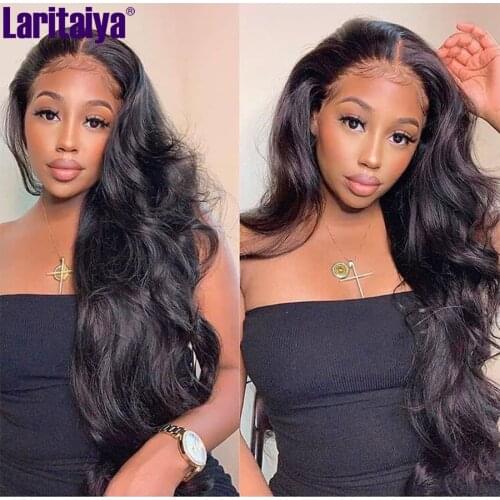 HD Transparent Lace Front Human Hair Wig 13x4 180% Peruvian Remy Hair Body Wave Lace Front Wig 5x5 Lace Closure Wigs for Women