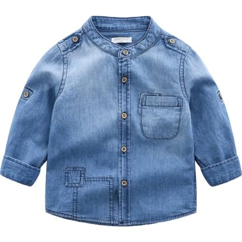 HYCOLORFUL Denim Jackets For Boys