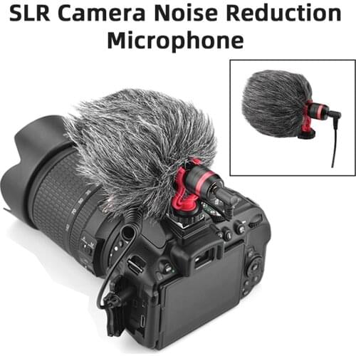 JY-MM1 Phone Microphone Condenser Phone Video Camera Interview Microphone Tik Tok Music Studio Recording Studio Equipment