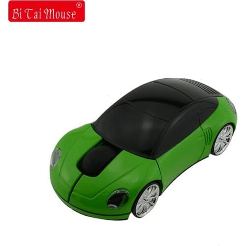 Computer Accessories 2.4GHz 3D Optical Wireless Mouse Mice Car Shape Receive USB For Notebook PC Laptop