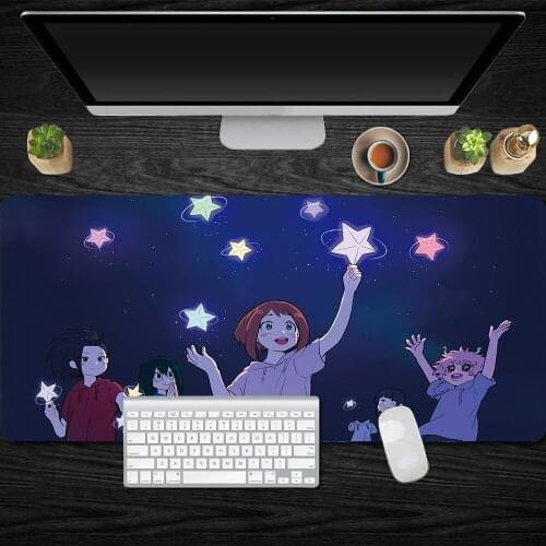 Pad Mouse Gamer Play Mat Rubber Large Mouse Pad Gaming Padmouse Gamer To Laptop Keyboard Carpet Pattern Mousepad with Lockedge