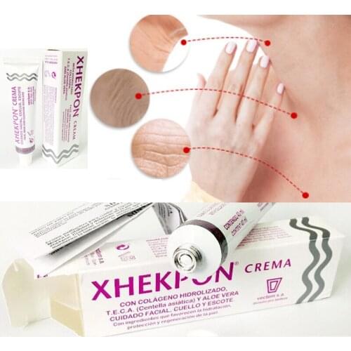 Crema Face Neck Cream 40ml Neckline Cream Wrinkle Smooth Anti Aging Whitening Cream Moisturizing Nourishing Neck Care