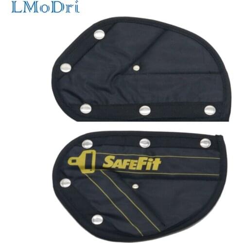 LMoDri Triangle Baby Kid Car Safe Fit Seat Belt Adjuster Device Auto Safety Shoulder Harness Strap Cover Child Neck Protect