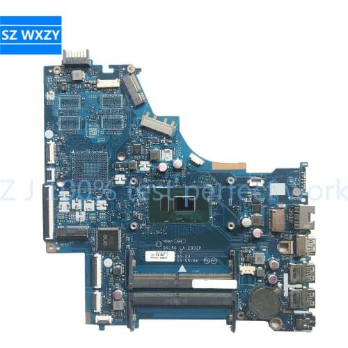 For HP 15-BS 250 G6 Laptop Motherboard DKL50 LA-E802P LA-E801P With SR3LD i3-7020u i3-7100uCPU DDR4 100% Tested Fast Ship