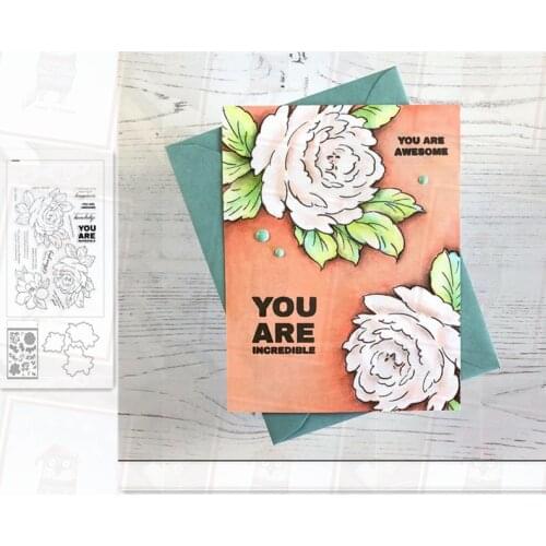 Metal Cutting Dies and Stamps Scrapbook Craft Die Cut Stencil Card Making Mould Sheet Decor Template Stamps And Dies New Arrival