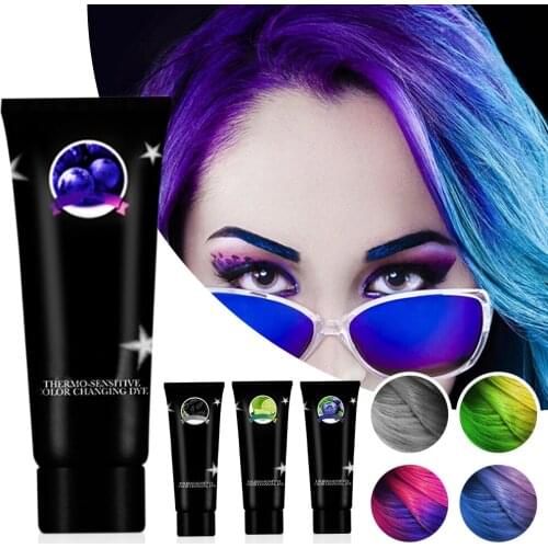 One-time Color Hair Cream Styling hair dye Grandma Grey Disposable Natural Safe Hair Strong Gel Cream Hair Dye For Women Men