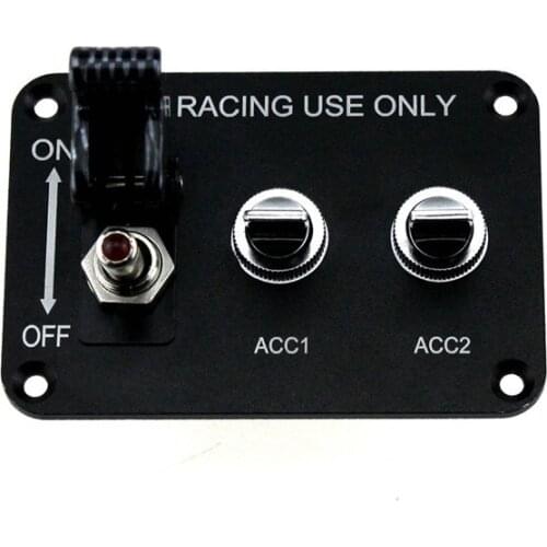 DC12V 20A ON-OFF Racing Car Toggle Switch 1 + 2 Combination DIY Modifier Switch Racing Car Sport Competitive Car