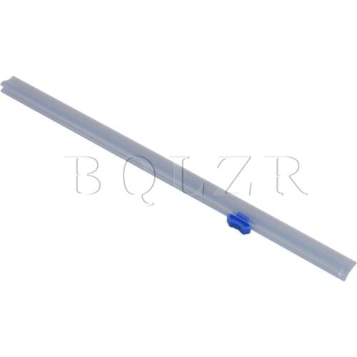 BQLZR 32 cm Length Transparent and Blue Cling Film Cutter for Food Warp Box