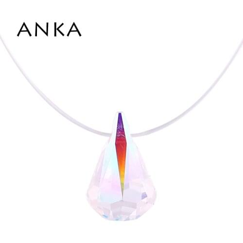 ANKA Drop Crystal Necklace For Wedding Nylon Rope Pendants Beads For Sale By Perfect Made With Crystals from Austria #135662