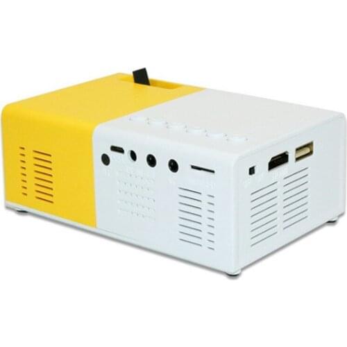 GY300 Mini Portable Multimedia LED Projector Full HD 1080p Home Theater USB AV UY8