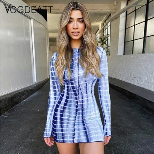 VOGDEATT Fashion Tight Dresses