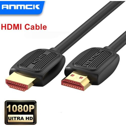 High Speed HDMI-Compatible Cable Video Cables Gold Plated Plug 1.4 4K 1080P 3D Cable For HDTV Splitter Switcher 0.5m 1m 2m 3m 5m