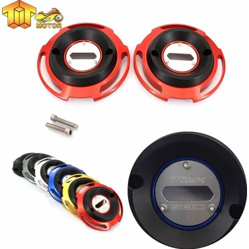 CK CATTLE KING CNC ABS Motorcycle Engine Protective Cover Protector For Yamaha TMAX 530 T-MAX 530 TMAX530 530 SX DX 2017 2018