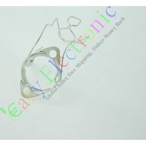 20pcs ceramics socket Shield 7T-31 31mm silver Tension spring for amplifier tube socket