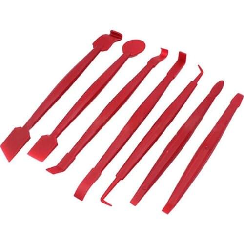7Pcs/Set Car Vinyl Wrap Film Squeegee Scraper Tools Edge-closing Tool For Automobile Film Sticking Car Styling Auto Accessories