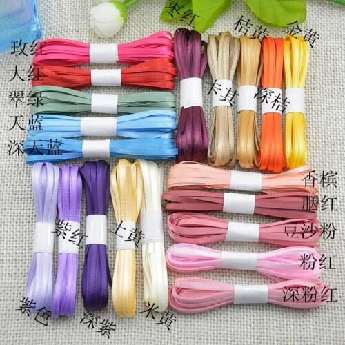 50Meters Double Face Grosgrain Satin Ribbons Wedding Christmas Party Decorations Bow Craft Ribbons Card Gifts Wrapping Supplies