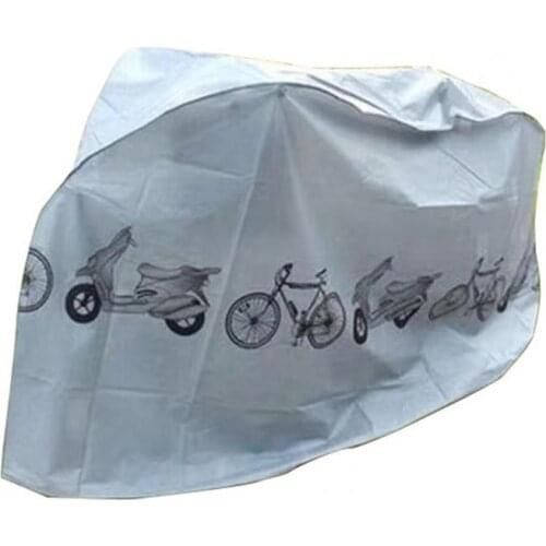 Scooter Cover Sturdy Dust-proof Grey Firm Bicycle Protector for Bicycle Motorcycle Scooter