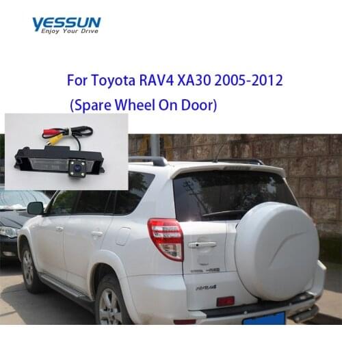 Yessun rear camera For Toyota RAV4 RAV 4 XA30 2003 2004 2005 2006 2007 2008~2012 RAV 4 2008 rear view camera/license plate cam