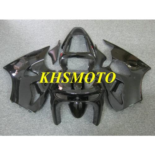 Motorcycle Fairing kit for KAWASAKI Ninja ZX6R 98 99 ZX 6R 1998 1999 zx6r ABS gloss black Fairings set+gifts KB06