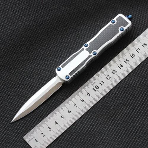 MK outdoor Tactical combat knife D2 blade Aluminum handle fishing camping hunting knife Survival Self-defense tool EDC knives