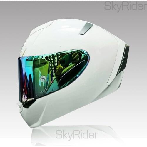Full Face Motorcycle helmet X14 glossy white helmet Motocross Racing Motobike Riding Helmet Casco De Motocicleta