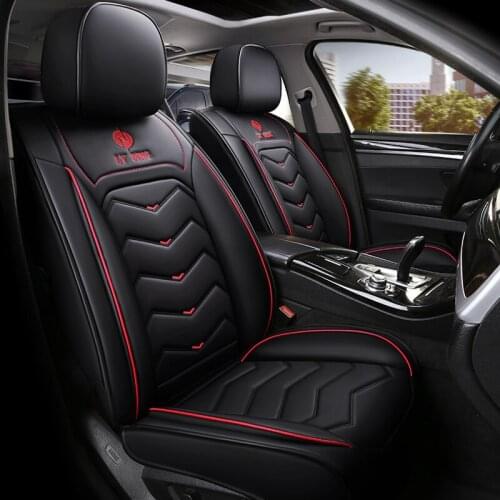 New Luxury Leather car Seat Cover Four seasons car leather seat cover 5 seat For Porsche Cayenne SUV Cayman car-styling