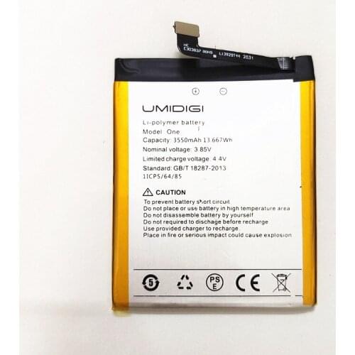 New 3550mAh Battery for UMIDIGI one smart Phone High Quality Original Large Capacity