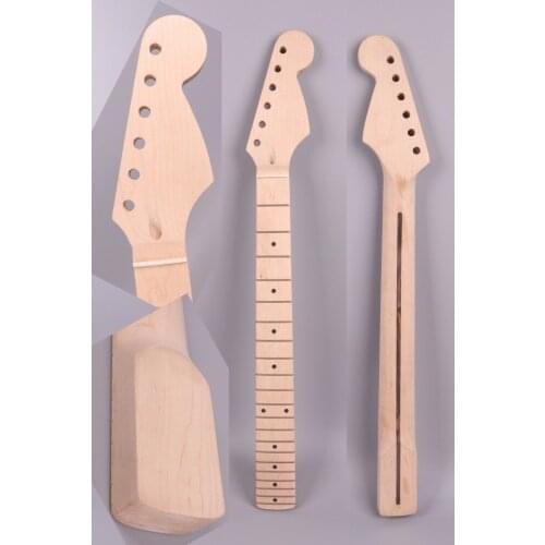 One maple electric guitar neck 25.5'' inch 22 fret 21 fret all MAPLE made and MAPLE fingerboard