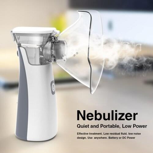 Portable Nebulizer Mini Handheld Inhaler Ultrasonic Steam Nebulizer for Kids Adult Atomizer Nebulizador Asthma Medical Equipment